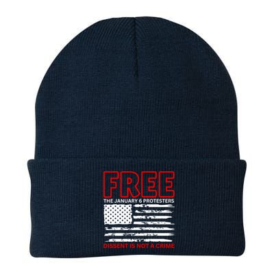 Free The January 6 Protesters Anti Biden Conservative Beanie