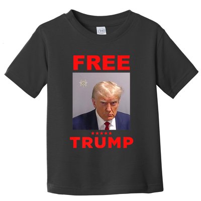 Free Trump Jail Mugshot Photo Campaign Toddler T-Shirt