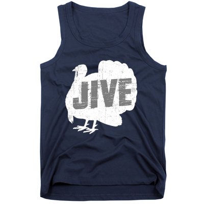 Funny Turkey Jive Thanksgiving Holiday Turkey Tank Top