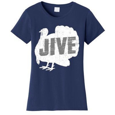 Funny Turkey Jive Thanksgiving Holiday Turkey Women's T-Shirt