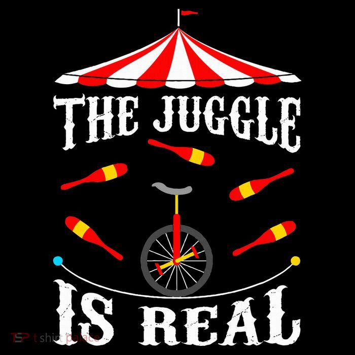 Funny The Juggle Is Real Circus Juggler Gift Idea Mm Sustainable Bucket Hat