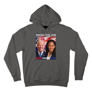 Finish The JobBiden Harris 2024 Political Tee Democrats Hoodie