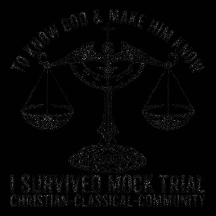 Funny To Know God And Make Him Know I Survived Mock Trial Flat Bill Trucker Hat