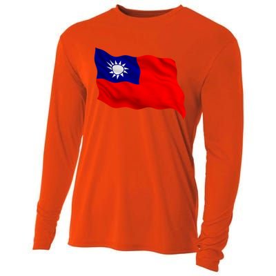 Flag Taiwanese Keep Free Taiwan Matching Family Outfits Cute Gift Cooling Performance Long Sleeve Crew