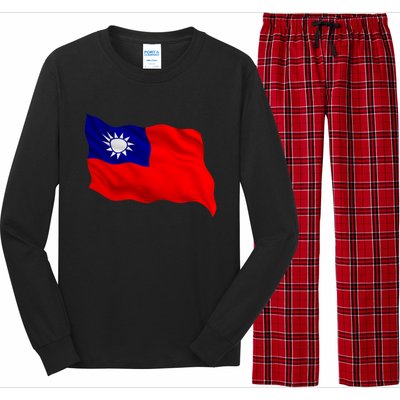 Flag Taiwanese Keep Free Taiwan Matching Family Outfits Cute Gift Long Sleeve Pajama Set