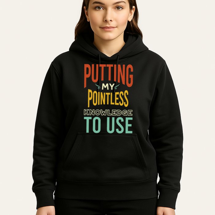 Funny Trivia Knowledge Brain Quiz Quiz Design Hoodie