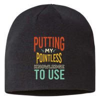 Funny Trivia Knowledge Brain Quiz Quiz Design Sustainable Beanie