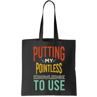 Funny Trivia Knowledge Brain Quiz Quiz Design Bag