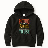 Funny Trivia Knowledge Brain Quiz Quiz Design Kids Hoodie
