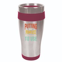 Funny Trivia Knowledge Brain Quiz Quiz Design 16oz Travel Tumbler