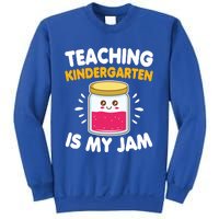 Funny Teaching Kindergarten Is My Jam For Teacher Funny Gift Sweatshirt