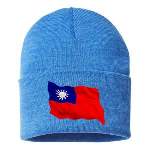 Flag Taiwanese Keep Free Taiwan Matching Family Outfits Cute Gift Sustainable Knit Beanie