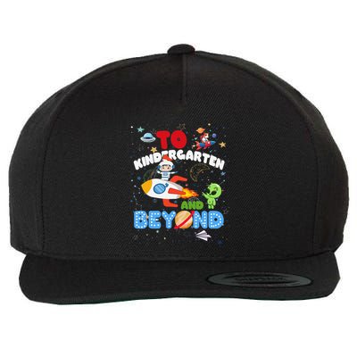 Funny To Kindergarten And Beyond Astronaut Back To School Wool Snapback Cap