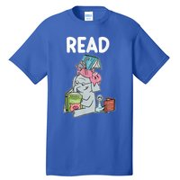 Funny Teacher Library Read Book Club Piggie Elephant Pigeons Tall T-Shirt