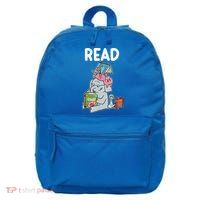 Funny Teacher Library Read Book Club Piggie Elephant Pigeons 16 in Basic Backpack