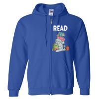 Funny Teacher Library Read Book Club Piggie Elephant Pigeons Full Zip Hoodie