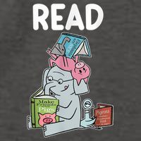 Funny Teacher Library Read Book Club Piggie Elephant Pigeons Vector Backpack