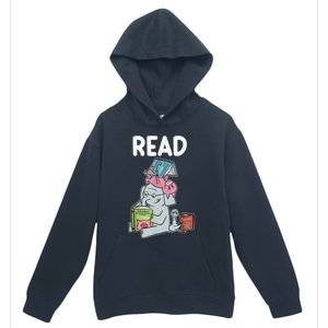 Funny Teacher Library Read Book Club Piggie Elephant Pigeons Urban Pullover Hoodie