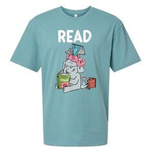 Funny Teacher Library Read Book Club Piggie Elephant Pigeons Sueded Cloud Jersey T-Shirt