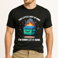 Funny This Little Lightof Mine Lil Dumpster Fire Cooling Performance Crew T-Shirt
