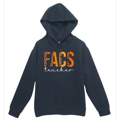 Facs Teacher Leopard Squad Cute Fall Autumn Thanksgiving Urban Pullover Hoodie