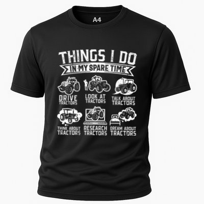 Funny Tractor Lover Funny Farmer Funny Farming Performance Shirt