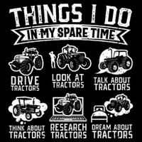 Funny Tractor Lover Funny Farmer Funny Farming Cooling Performance Crew T-Shirt