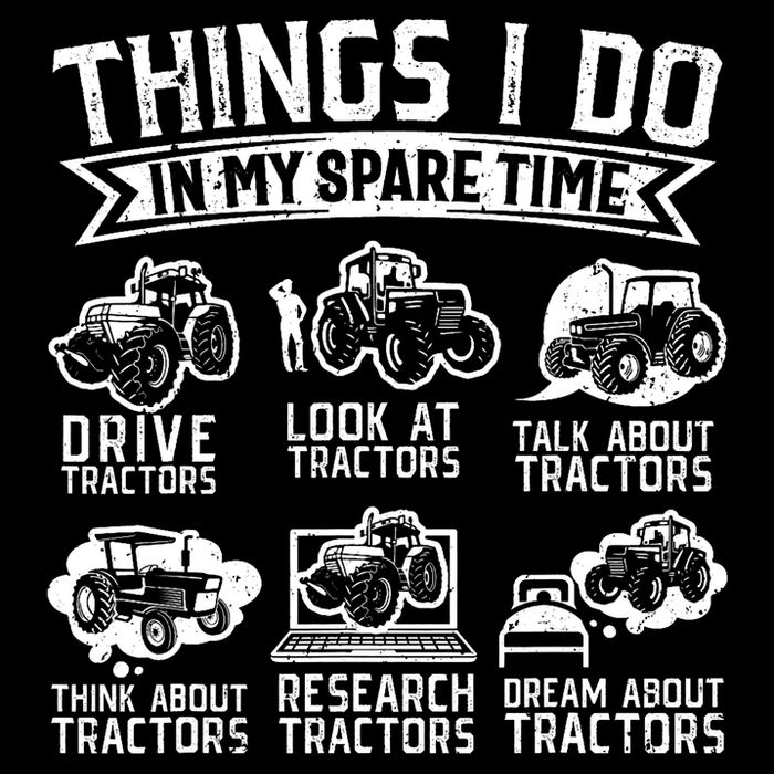 Funny Tractor Lover Funny Farmer Funny Farming Cooling Performance Crew T-Shirt