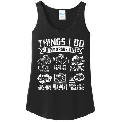 Funny Tractor Lover Funny Farmer Funny Farming Ladies Essential Tank