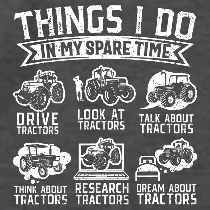 Funny Tractor Lover Funny Farmer Funny Farming Vector Backpack
