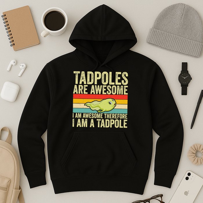 Frog Tadpole Lovers Hoodie