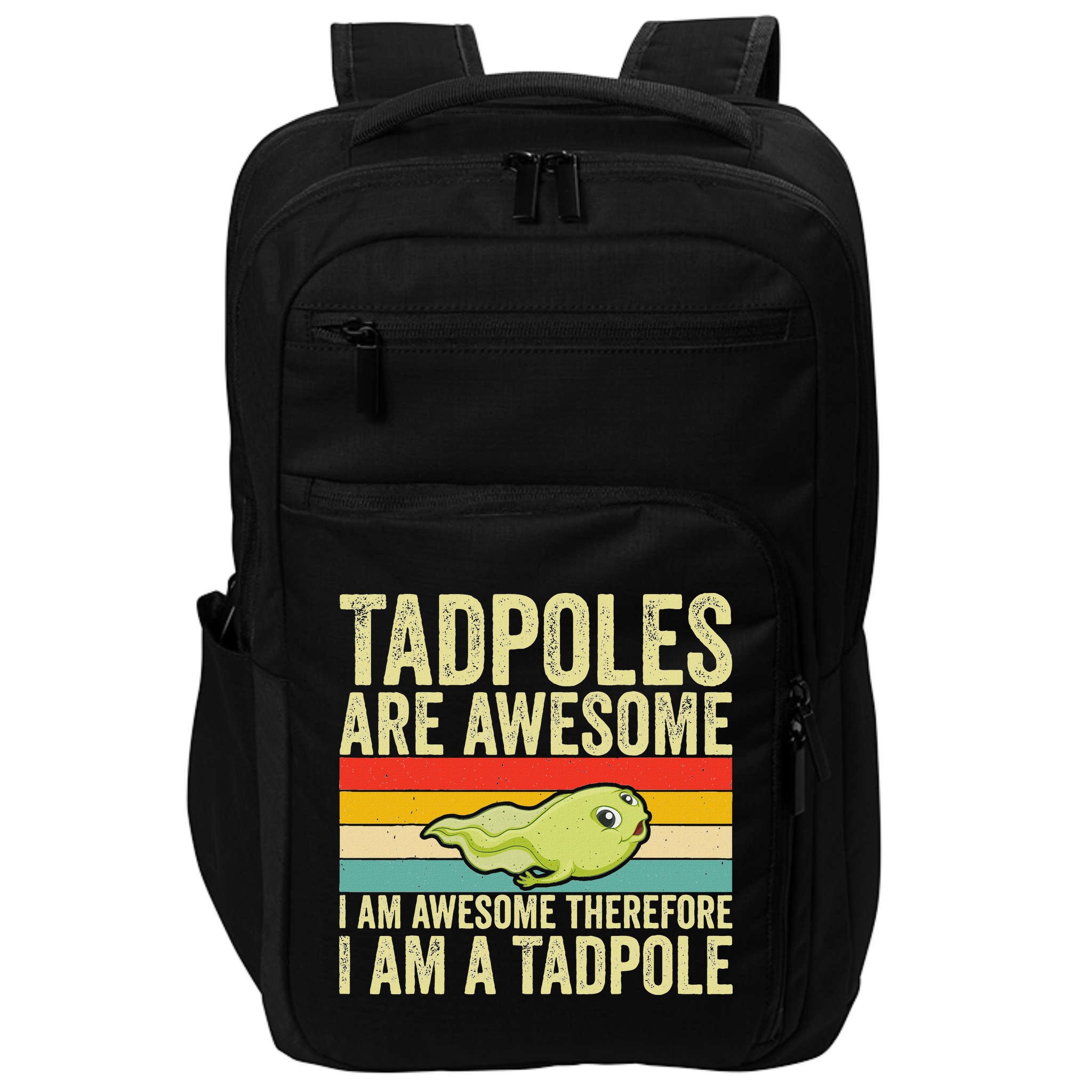 Frog Tadpole Lovers Impact Tech Backpack