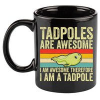 Frog Tadpole Lovers 11oz C Handle Ceramic Mug
