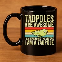 Frog Tadpole Lovers 11oz C Handle Ceramic Mug