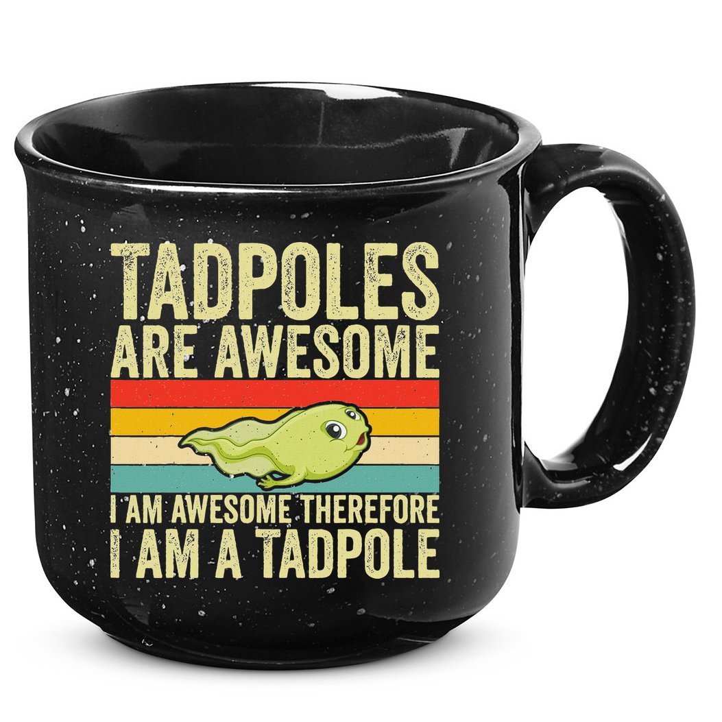 Frog Tadpole Lovers 15oz Campfire Ceramic Mug