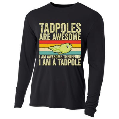 Frog Tadpole Lovers Cooling Performance Long Sleeve Crew