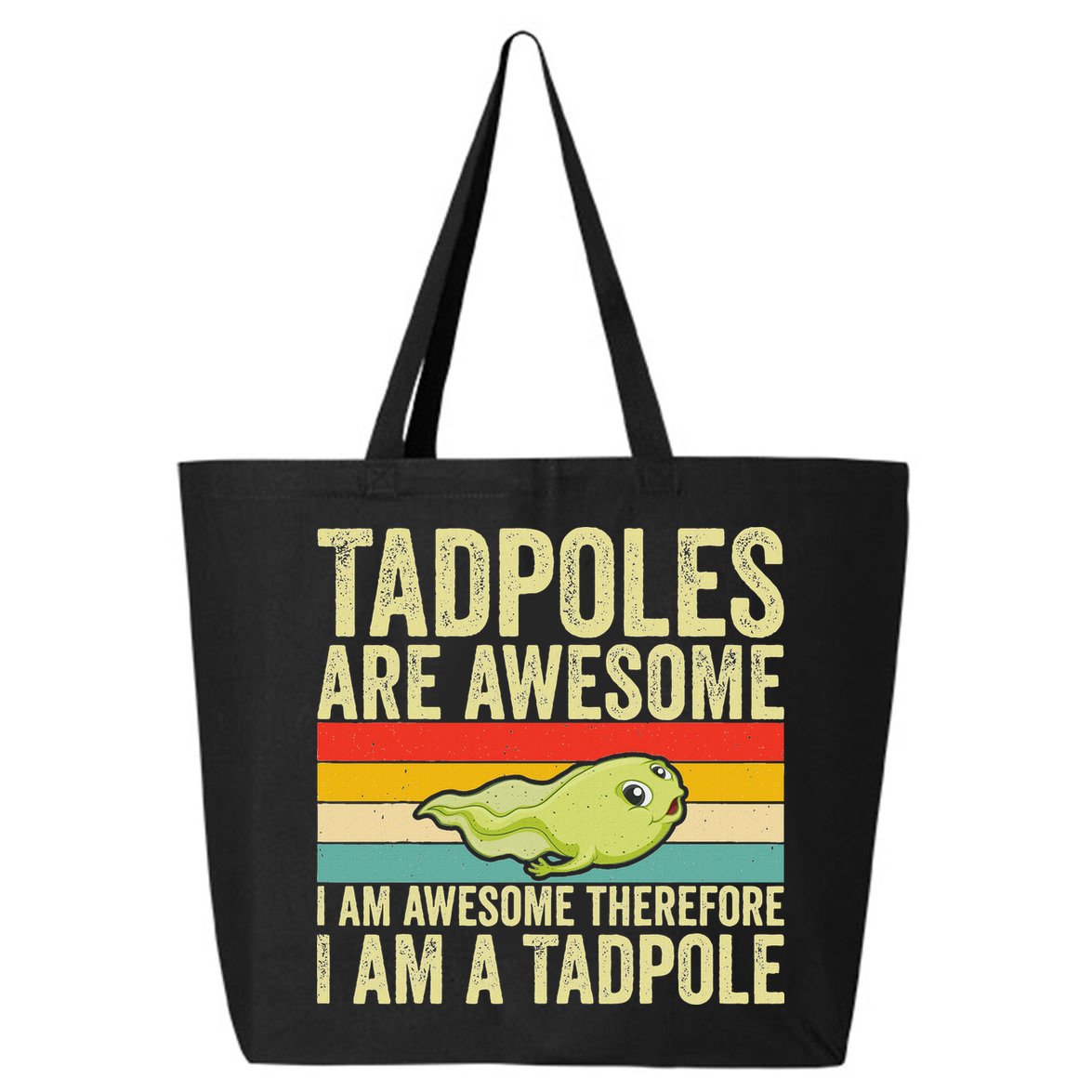 Frog Tadpole Lovers 25L Jumbo Tote