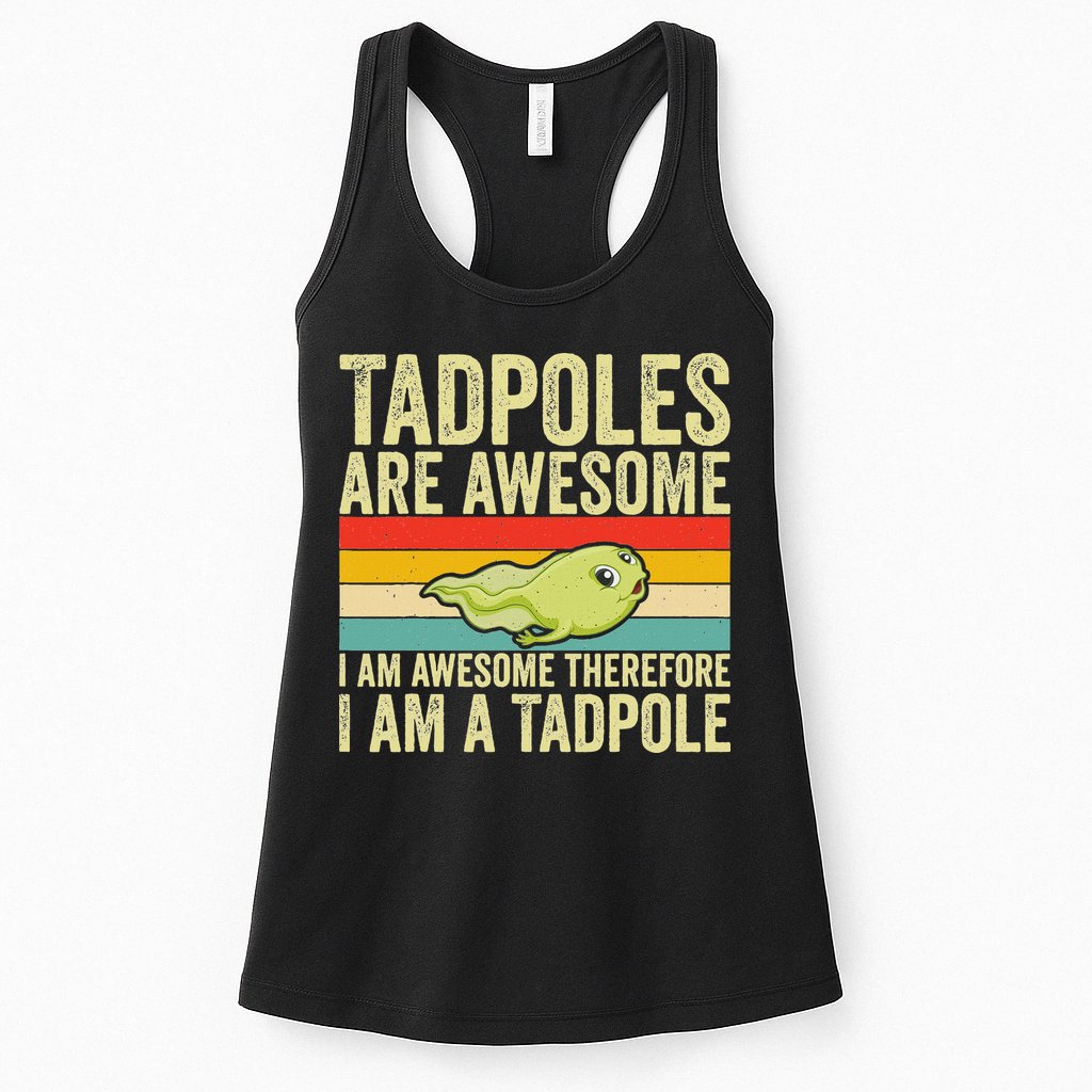 Frog Tadpole Lovers Womens Tank Top