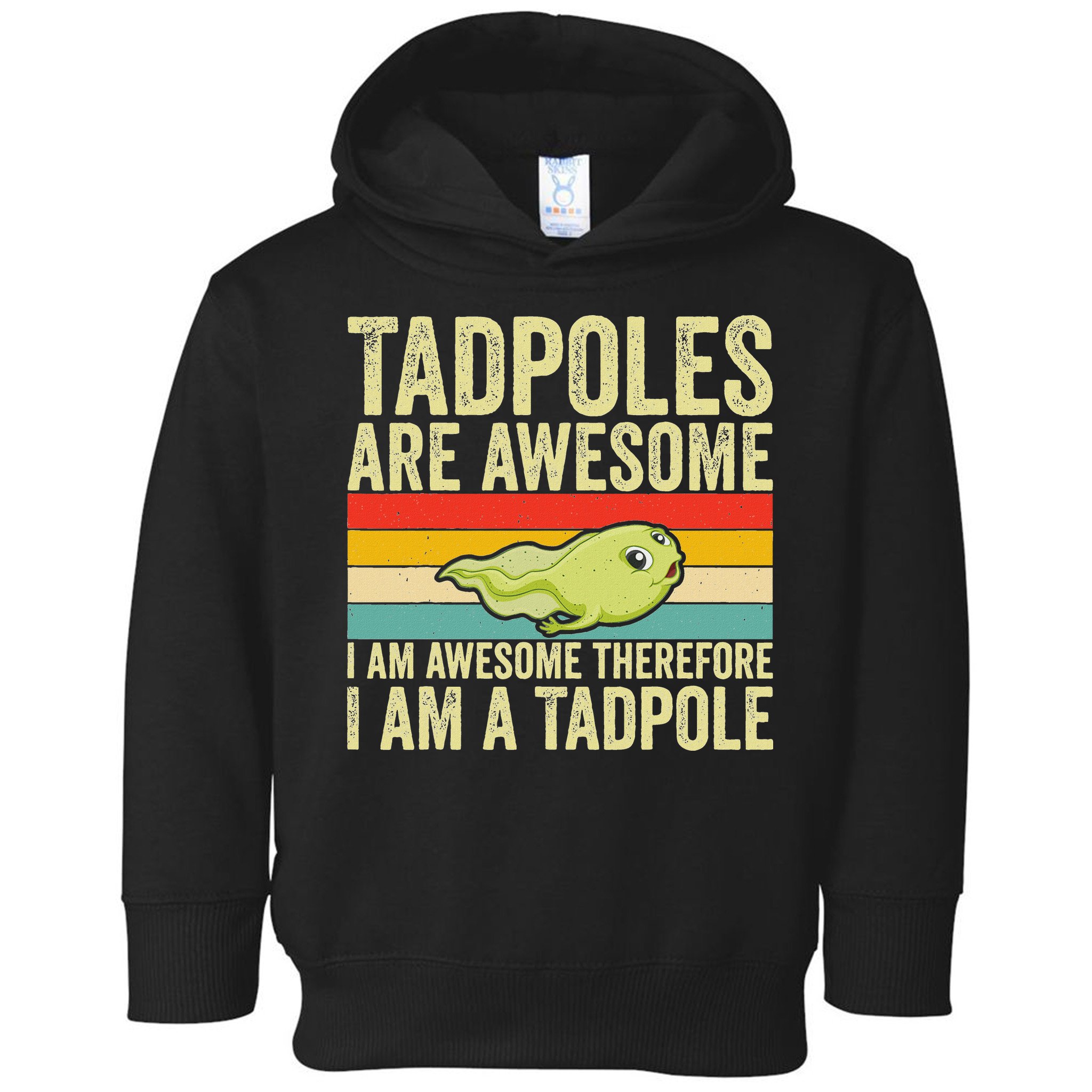 Frog Tadpole Lovers Toddler Hoodie