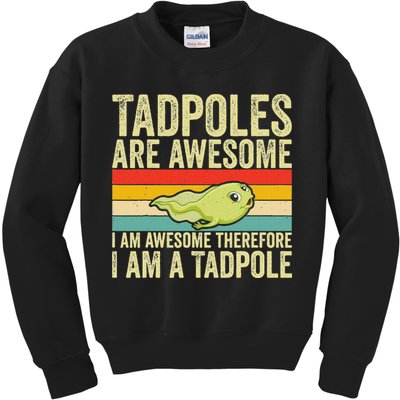 Frog Tadpole Lovers Kids Sweatshirt
