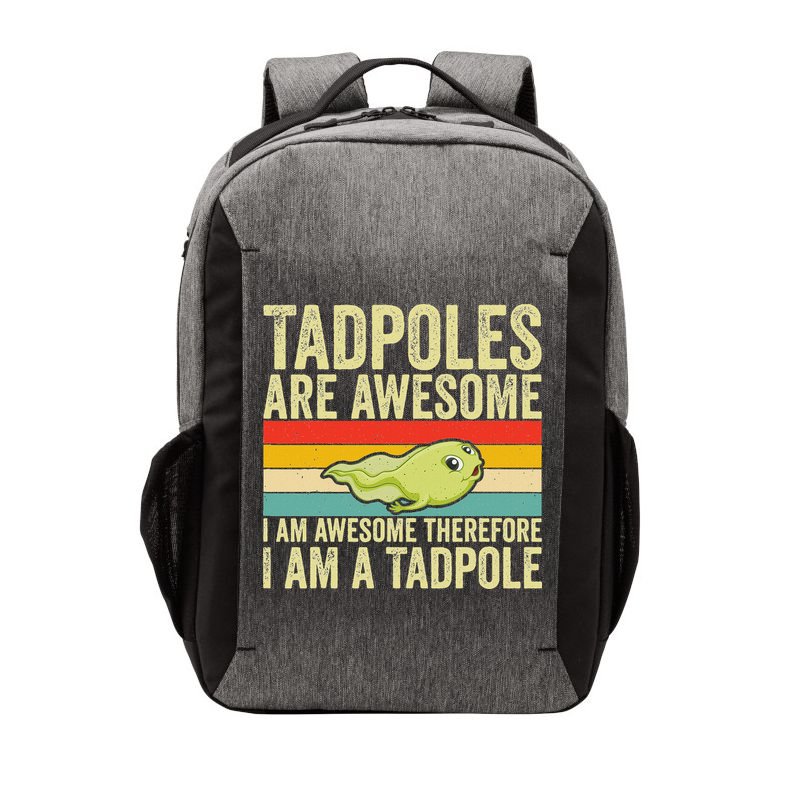 Frog Tadpole Lovers Vector Backpack
