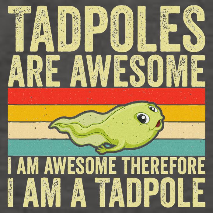 Frog Tadpole Lovers Vector Backpack