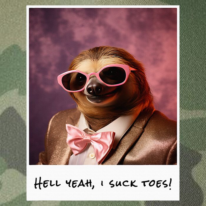 Funny Toe Licking Sloth Hell Yeah I Suck Toes Legacy Tie Dye Trucker Hat