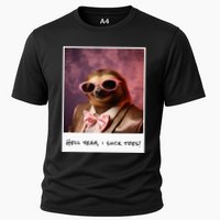 Funny Toe Licking Sloth Hell Yeah I Suck Toes Performance Shirt