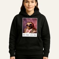 Funny Toe Licking Sloth Hell Yeah I Suck Toes Hoodie