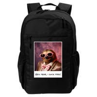 Funny Toe Licking Sloth Hell Yeah I Suck Toes Backpack