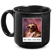 Funny Toe Licking Sloth Hell Yeah I Suck Toes 15oz Campfire Ceramic Mug