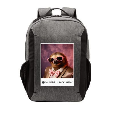 Funny Toe Licking Sloth Hell Yeah I Suck Toes Vector Backpack