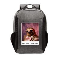 Funny Toe Licking Sloth Hell Yeah I Suck Toes Vector Backpack
