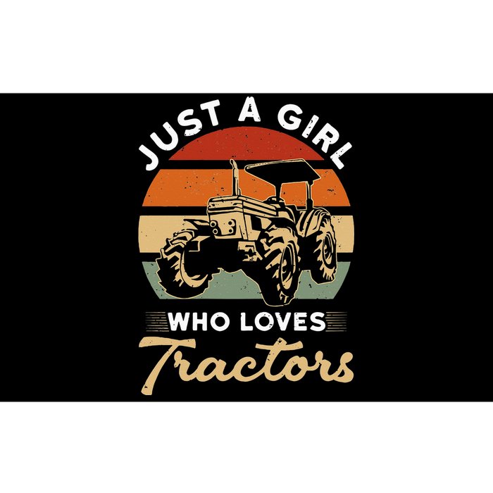 Farmer Tractor Lover Just A Who Loves Tractors Bumper Sticker